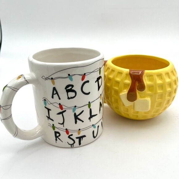 Netflix Dining 2 Stranger Things Alphabet Abc Christmas Lights Eggo